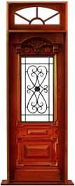 chateau iron: door in frame